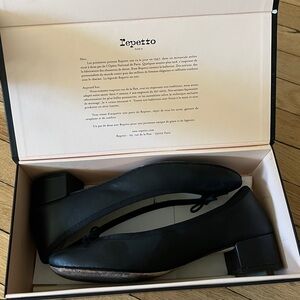 Repetto ballet flats, kitten heel - worn just a few times ◡̈